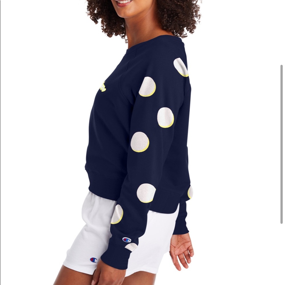 NEW • Champion • Campus French Terry Crew Sweatshi - Picture 2 of 8